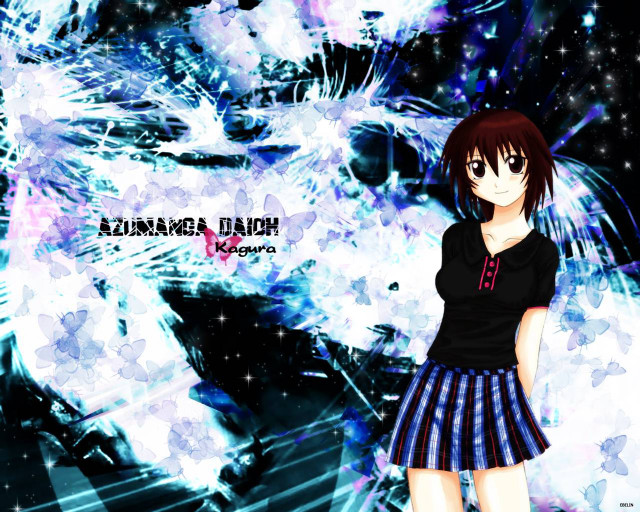 Girl purple skirt cat night free wallpaper for desktop - medium preview image