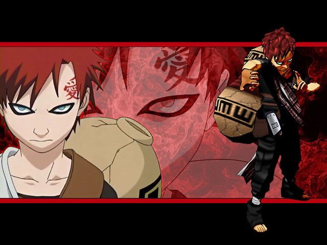 Red hair demon face 2boys free wallpaper for desktop - medium preview image