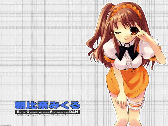 Girl brown hair brown eyes #2 free wallpaper for desktop - medium preview image