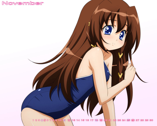 Girl long hair blue eyes free wallpaper for desktop - medium preview image