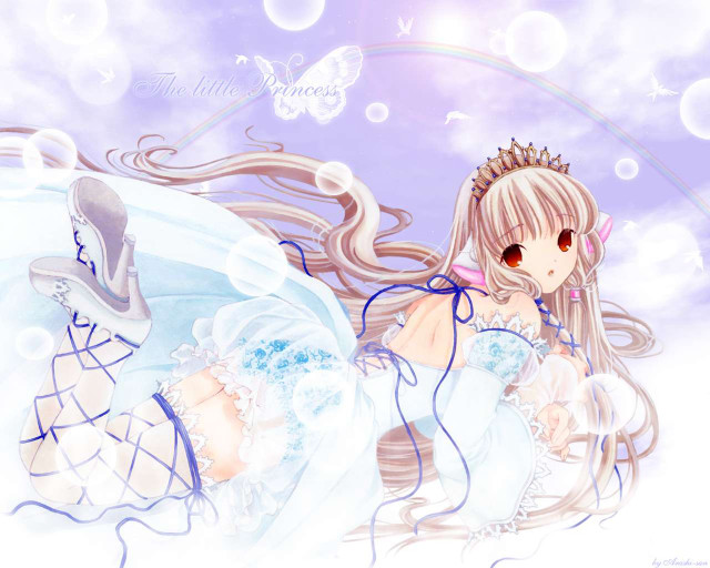Girl dress tiara fantasy anime free wallpaper for desktop - medium preview image