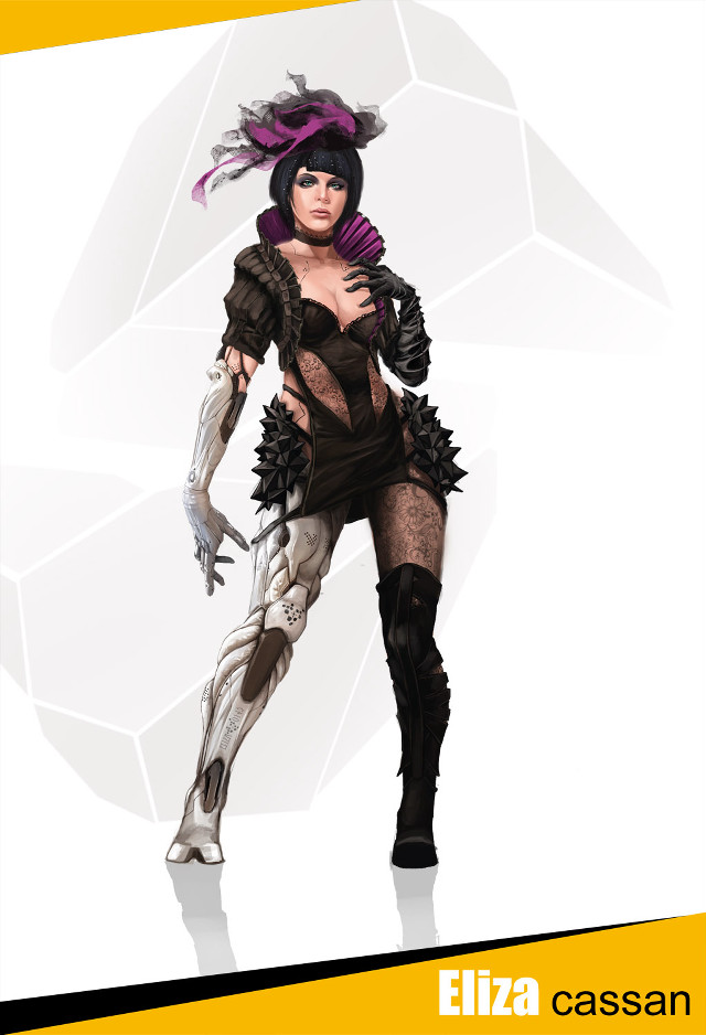 Woman costume weird hair hat free wallpaper for mobile - medium preview image