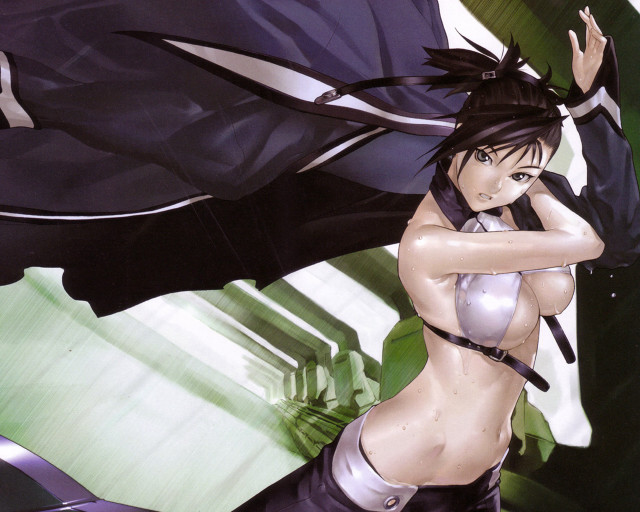 Woman bikini sword fantasy anime free wallpaper for desktop - medium preview image