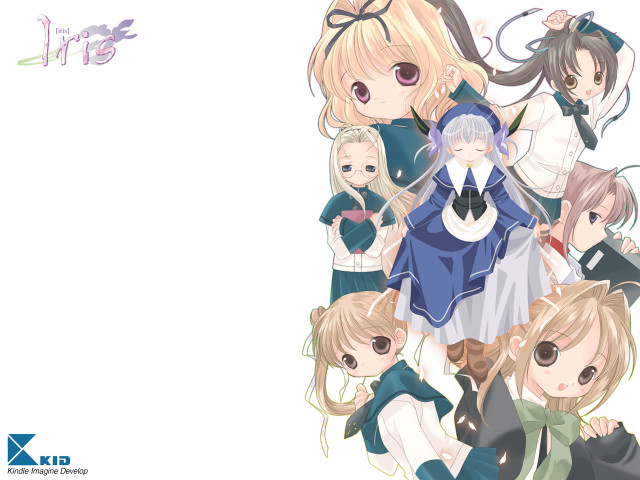 Anime girls hats long hair #2 free wallpaper for desktop - medium preview image