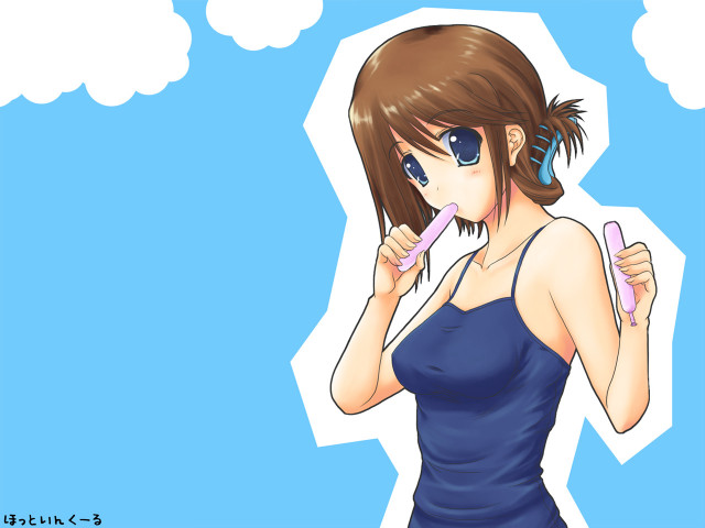 Alice prin brushing teeth blue free wallpaper for desktop - medium preview image