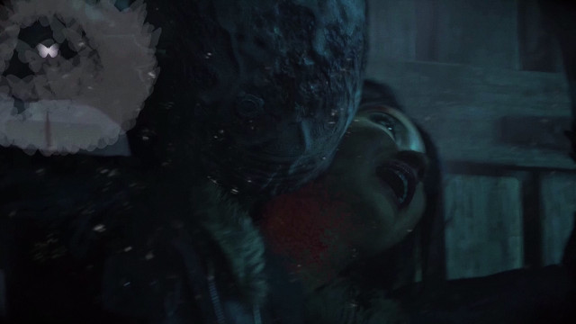 Creepy woman face dark room free wallpaper for desktop - medium preview image