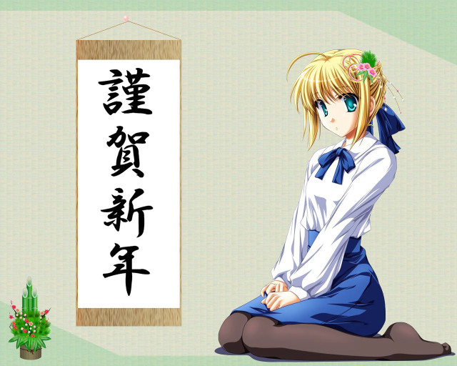 Girl sitting cactus blonde blue free wallpaper for desktop - medium preview image