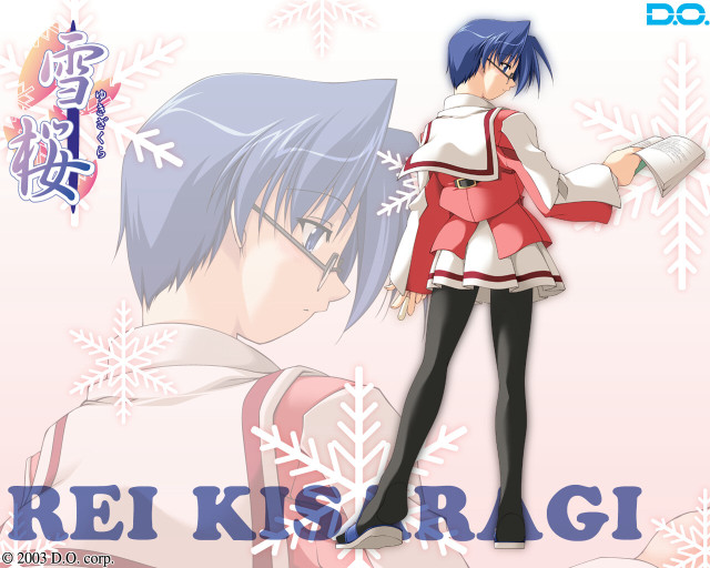 Rei kis ragi anime bluehair free wallpaper for desktop - medium preview image