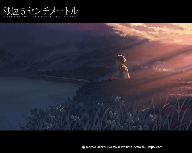 Girl field sunset clouds hill free wallpaper for desktop - medium preview image