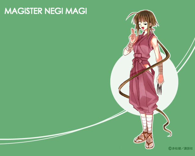 Girl bow whip ninja bandages free wallpaper for desktop - medium preview image