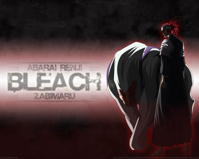 Red mohawk bleach poster visual free wallpaper for desktop - medium preview image