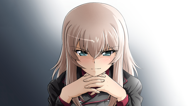 Aguri uchida military uniform portrait free wallpaper for desktop - medium preview image