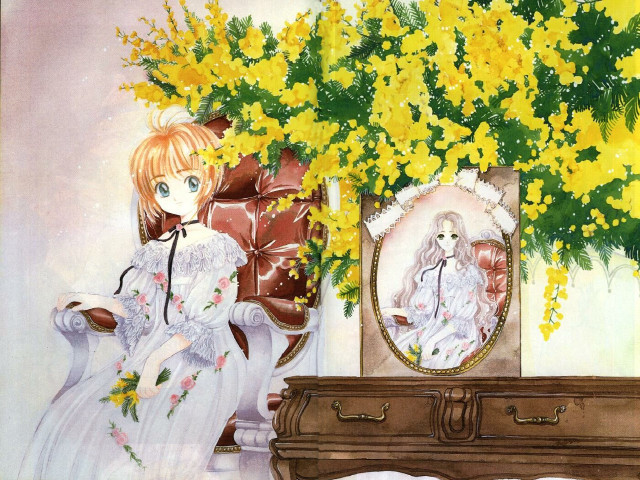 Alice prin woman dresser flower free wallpaper for desktop - medium preview image