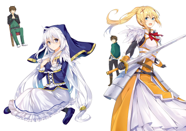 Anime couple costume man suit free wallpaper for desktop - medium preview image