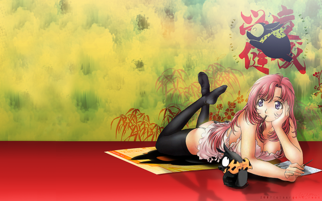 Alice prin woman rug blackcat free wallpaper for desktop - medium preview image