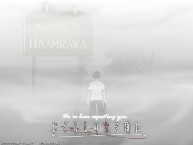 Man welcome sign foggy background free wallpaper for desktop - medium preview image