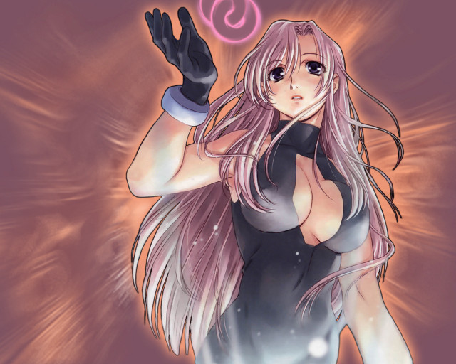 Alice prin longhair gloves pinklight free wallpaper for desktop - medium preview image