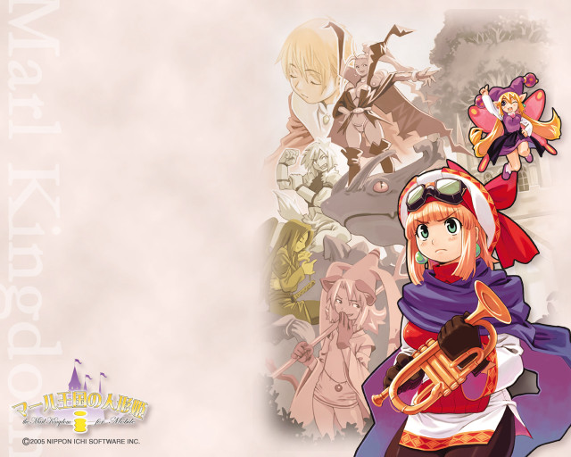 Cartoon trumpet group alice prin free wallpaper for desktop - medium preview image