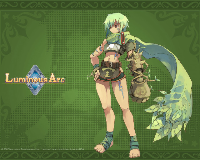 Alice prin green hair costume free wallpaper for desktop - medium preview image