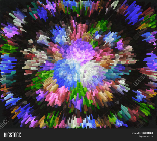 Colorful abstract background black flower free wallpaper for tablet - medium preview image