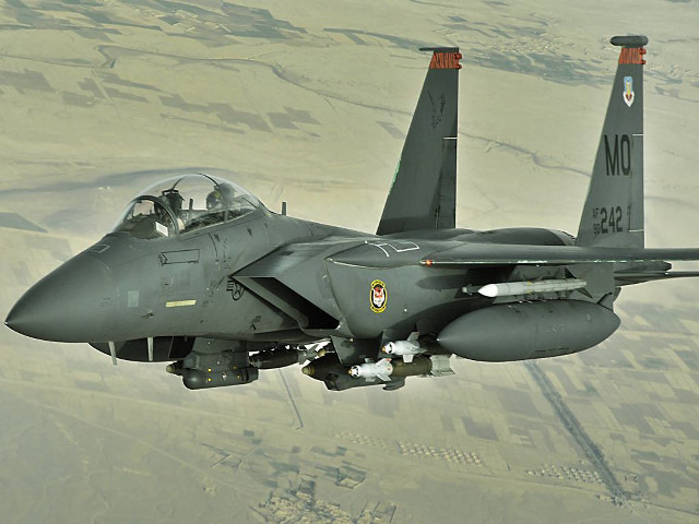 Fighter jet flying desert no free wallpaper for desktop - medium preview image