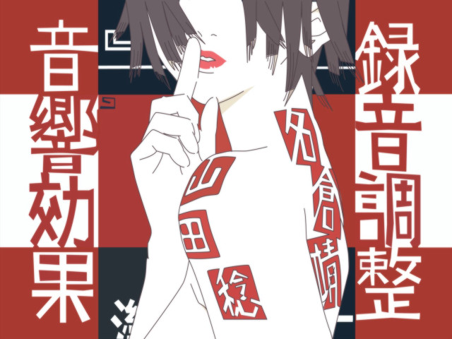 Woman black hair red lipstick #6 free wallpaper for desktop - medium preview image