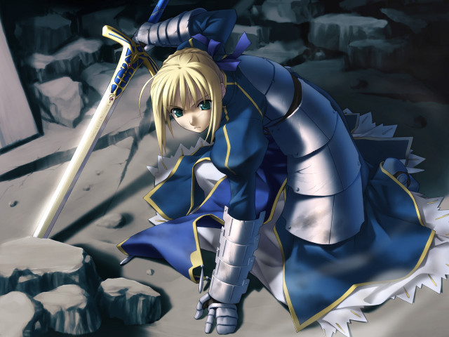 Alice prin armor sword blood free wallpaper for desktop - medium preview image