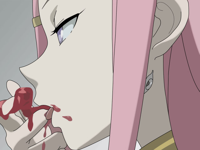 Pink haired yandere aya goda free wallpaper for desktop - medium preview image