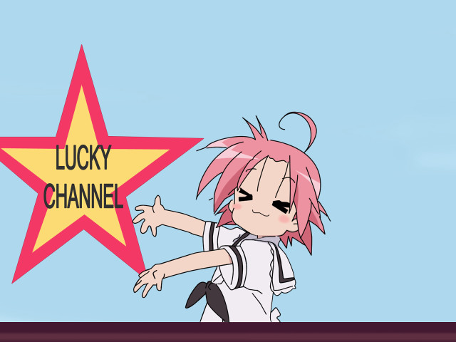 Cartoon star lucky channel ayu free wallpaper for desktop - medium preview image