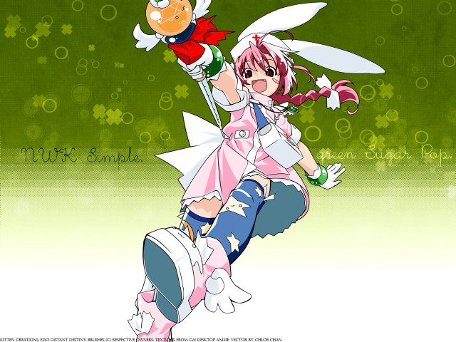 Girl sword fish ball neo free wallpaper for desktop - medium preview image