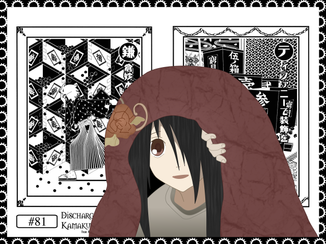 Girl black hair mouse demon free wallpaper for desktop - medium preview image
