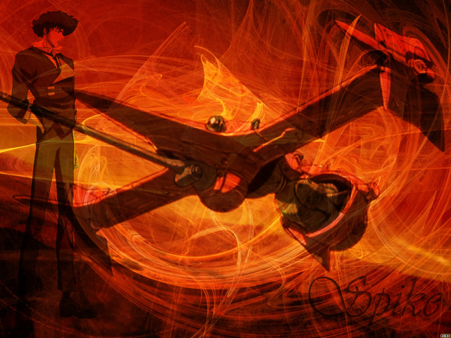 Man plane red background swirls free wallpaper for desktop - medium preview image