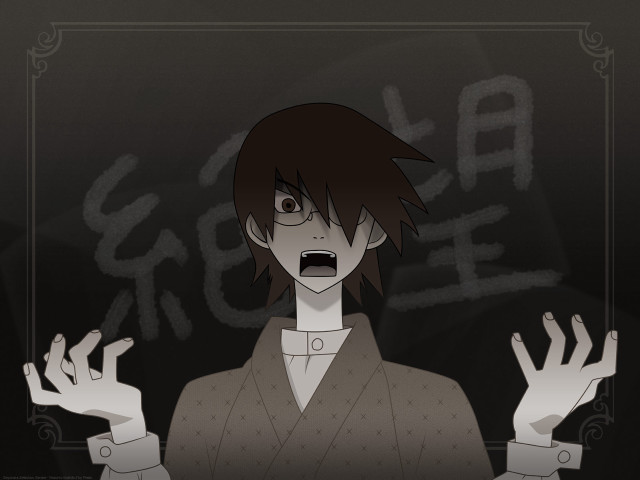 Surprised man hands up black free wallpaper for desktop - medium preview image