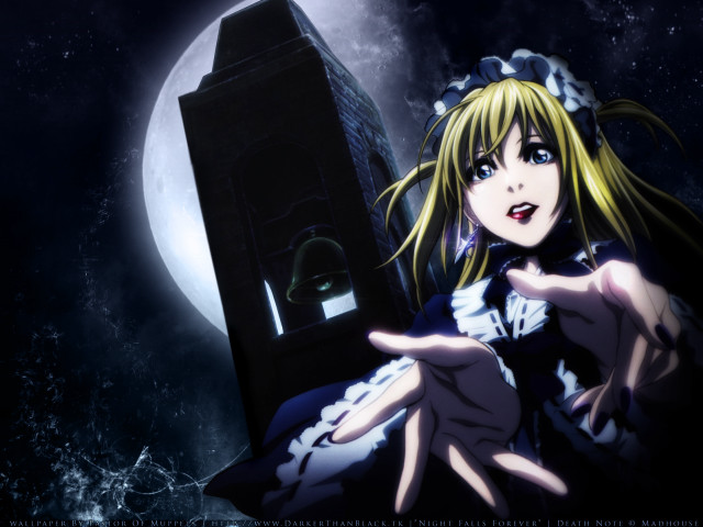 Anime gothic astronaut moonlight planet free wallpaper for desktop - medium preview image