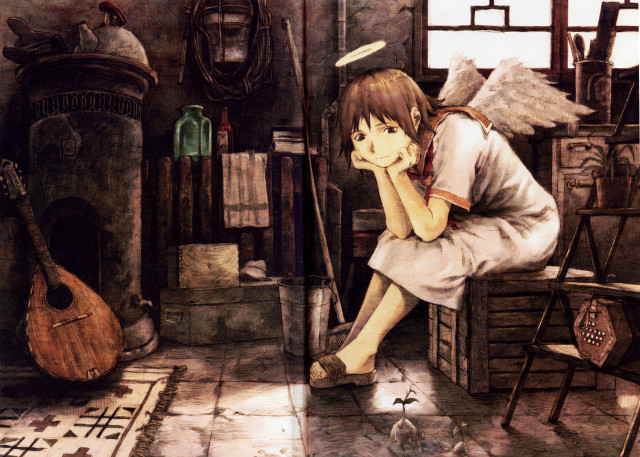 Alice prin girl chair guitar free wallpaper for desktop - medium preview image