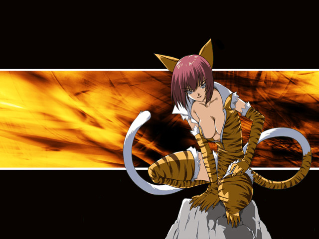 Eizan kikukawa tiger girl furry free wallpaper for desktop - medium preview image