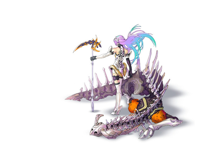 Cartoon dragon rider sword halloween free wallpaper for desktop - medium preview image