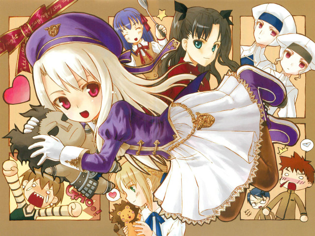 Anime characters cat dog costumes free wallpaper for desktop - medium preview image