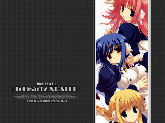 Anime girls long hair black free wallpaper for desktop - medium preview image