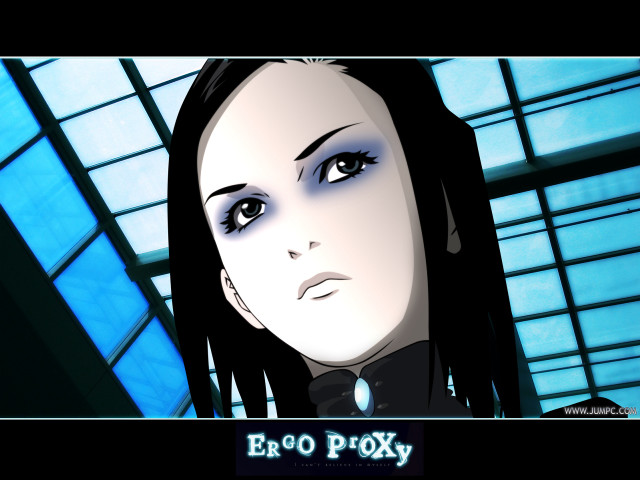 Long black hair anime cyberpunk free wallpaper for desktop - medium preview image