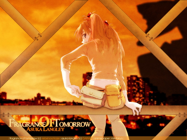 Woman bridge city yellow purse free wallpaper for desktop - medium preview image