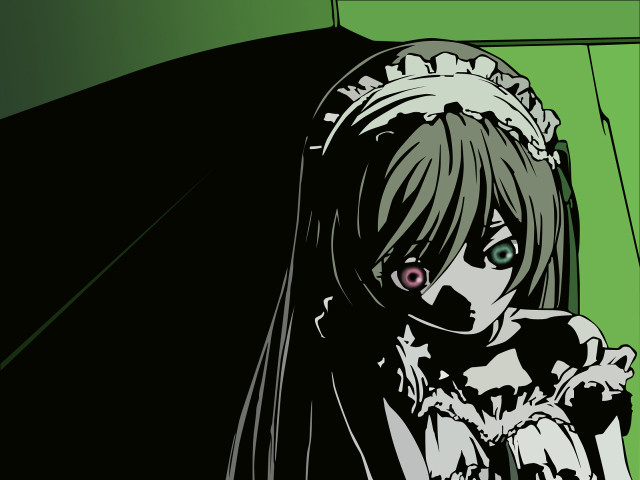 Gothic yandere veil greenwall aliceprin free wallpaper for desktop - medium preview image