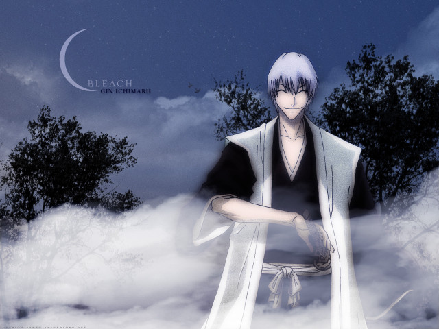Man kimono clouds moon trees free wallpaper for desktop - medium preview image