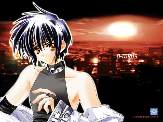 Woman black dress remote city free wallpaper for desktop - medium preview image