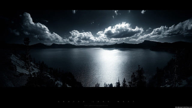Lake water clouds sky mountain free wallpaper for desktop - medium preview image