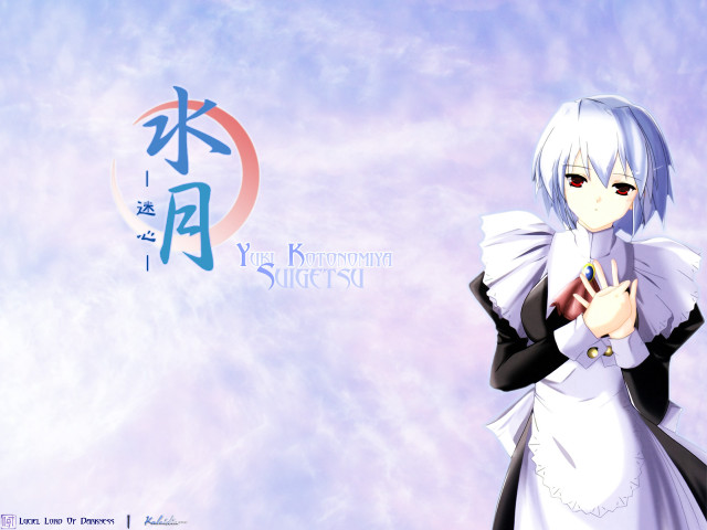 Eizan kikukawa anime portrait black #2 free wallpaper for desktop - medium preview image