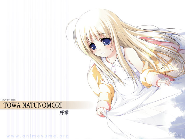 Girl blonde blueeyes whitedress longhair free wallpaper for desktop - medium preview image