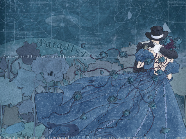 Alice prin neo romanticism blue free wallpaper for desktop - medium preview image