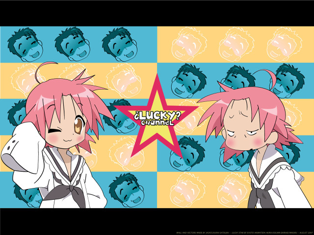 Pink hair star background eizan free wallpaper for desktop - medium preview image