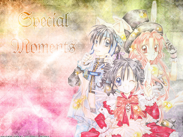 Special moments anime gothic flowers free wallpaper for desktop - medium preview image